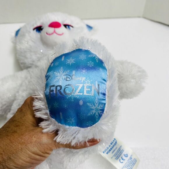 Disney Frozen Elsa Build-A-Bear Workshop BAB Plush Bear Stuffed Animal 16" Doll - Picture 7 of 9